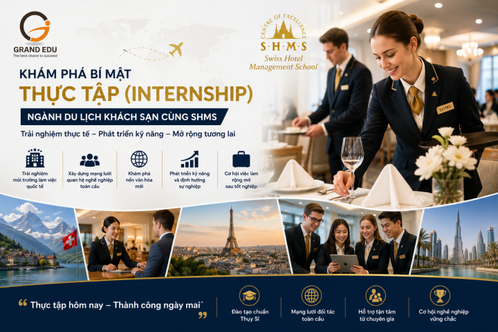 THỰC TẬP NGÀNH DU LỊCH KHÁCH SẠN TẠI SHMS: CHÌA KHÓA MỞ RA SỰ NGHIỆP TOÀN CẦU