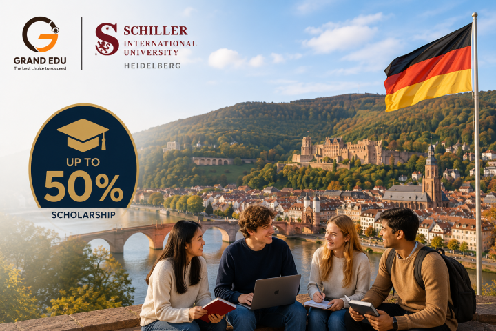 HỌC BỔNG SCHILLER HEIDELBERG 2026: CƠ HỘI DU HỌC ĐỨC VỚI HỖ TRỢ ĐẾN 50% HỌC PHÍ