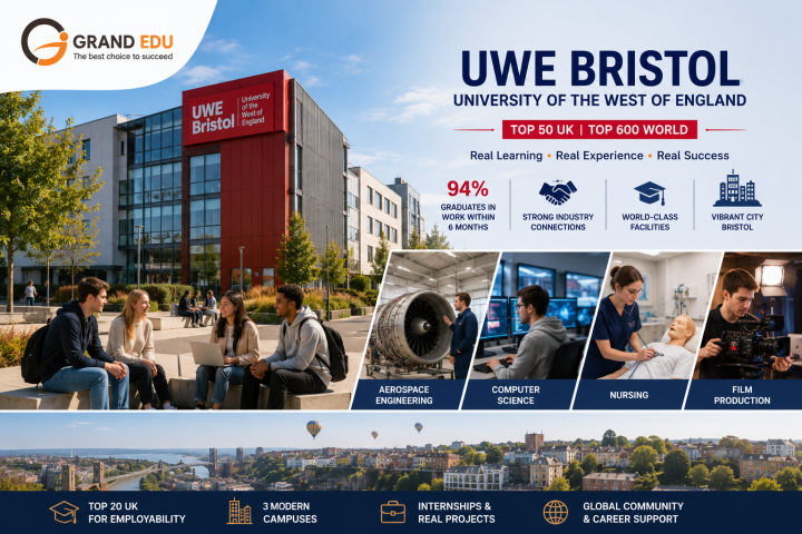 UWE BRISTOL – ĐẠI HỌC ANH QUỐC NỔI BẬT VỀ VIỆC LÀM, KỸ THUẬT HÀNG KHÔNG VÀ CÔNG NGHỆ