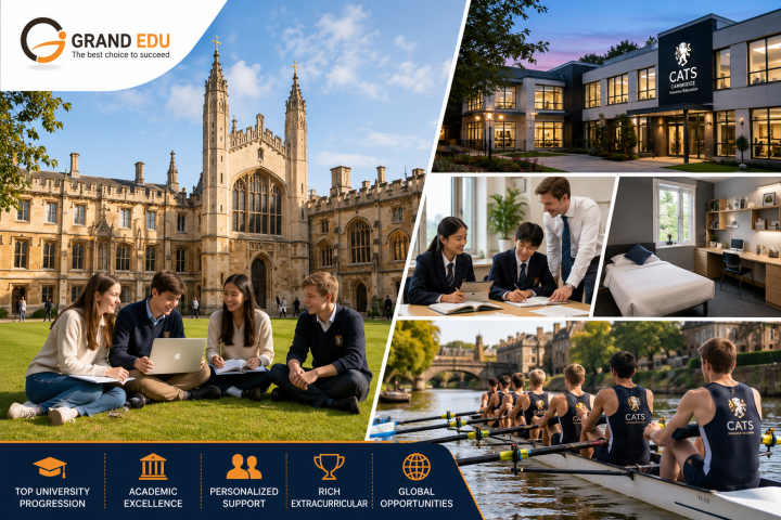 CATS CAMBRIDGE – BỆ PHÓNG VÀO OXFORD, CAMBRIDGE VÀ NHỮNG ĐẠI HỌC HÀNG ĐẦU ANH QUỐC