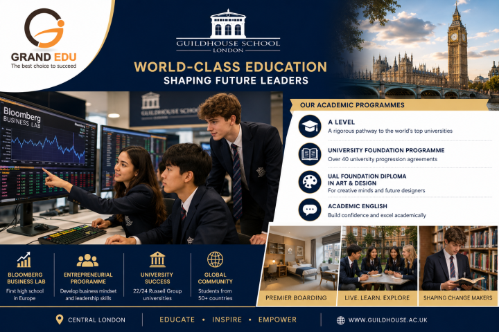 GUILDHOUSE SCHOOL – NGÔI TRƯỜNG NỘI TRÚ GIỮA TRUNG TÂM LONDON DÀNH CHO NHỮNG NHÀ LÃNH ĐẠO TƯƠNG LAI