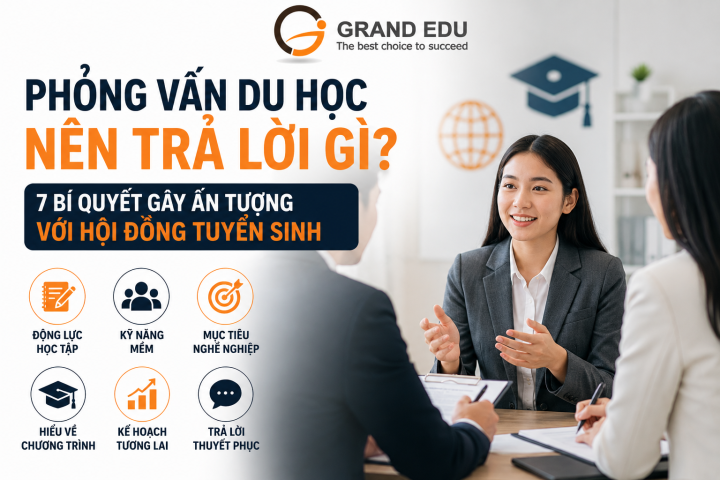 PHỎNG VẤN DU HỌC NÊN TRẢ LỜI GÌ? 7 YẾU TỐ GIÚP BẠN GÂY ẤN TƯỢNG VỚI HỘI ĐỒNG TUYỂN SINH