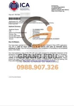 Album Visa Tháng 10.2023