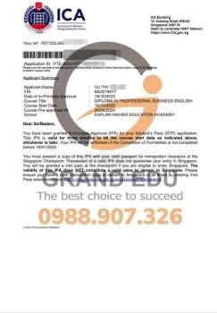 Album Visa Tháng 10.2023