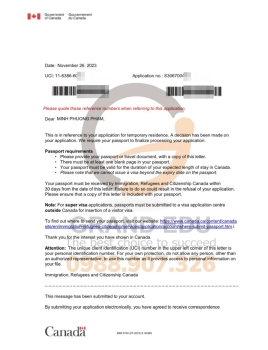 Album Visa Tháng 11.2023