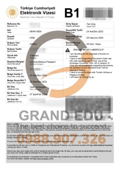 Album Visa Tháng 11.2023