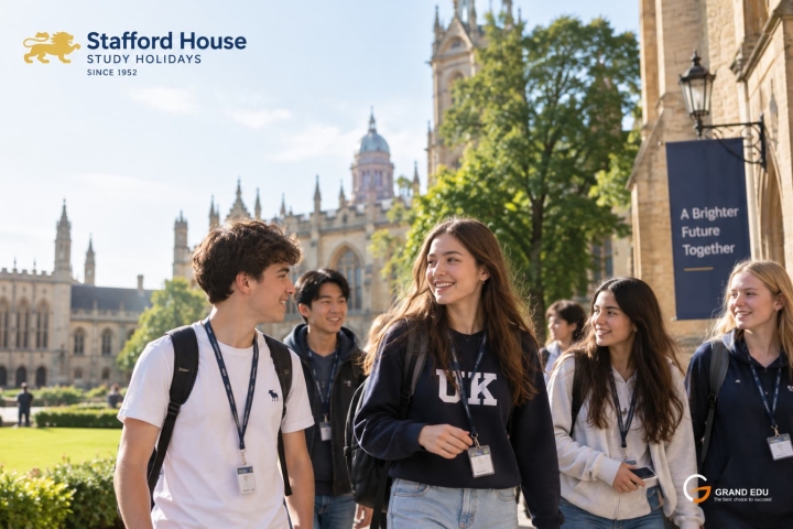 DU HỌC HÈ ANH QUỐC 2027: HỌC TIẾNG ANH KẾT HỢP TRẢI NGHIỆM THỰC TẾ TẠI STAFFORD HOUSE STUDY HOLIDAYS