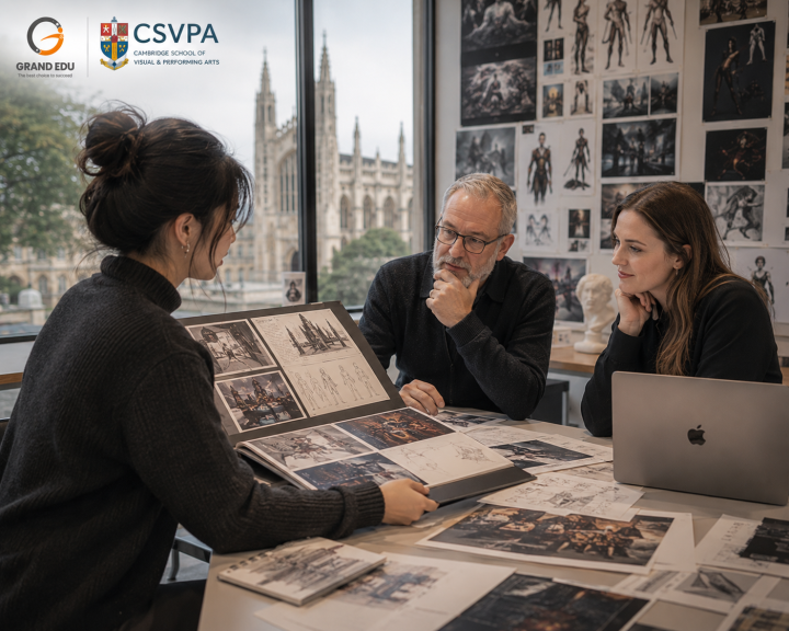 TỪ CSVPA ĐẾN CENTRAL SAINT MARTINS: BÍ QUYẾT XÂY DỰNG PORTFOLIO NGHỆ THUẬT THÀNH CÔNG