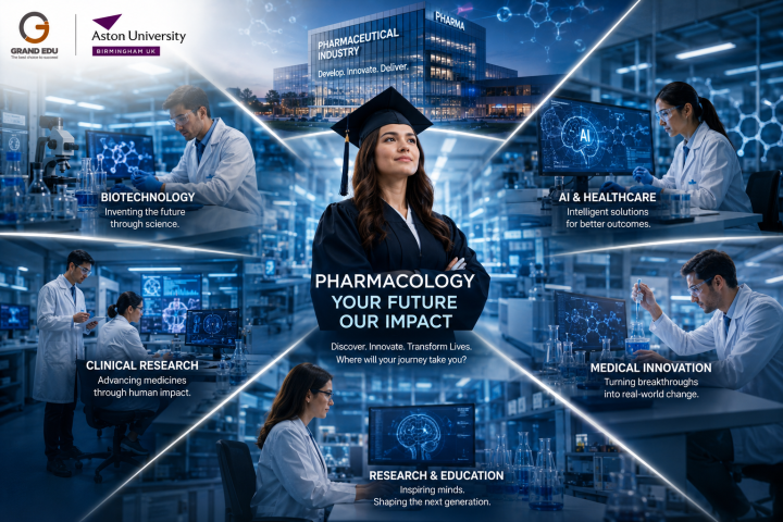 HỌC PHARMACOLOGY KHÔNG CHỈ ĐỂ TRỞ THÀNH NHÀ NGHIÊN CỨU: 10 HƯỚNG NGHỀ NGHIỆP CÓ THU NHẬP CAO
