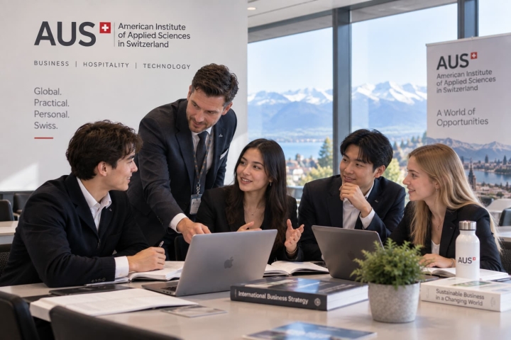 AUS SWITZERLAND: KHÔNG CHỈ LÀ DU HỌC THỤY SĨ – MÔ HÌNH “SWISS PRECISION + AMERICAN BUSINESS” CHO SINH VIÊN MUỐN XÂY DỰNG SỰ NGHIỆP QUỐC TẾ