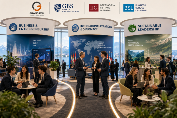 DU HỌC THỤY SĨ NGÀNH BUSINESS: NÊN CHỌN GENEVA BUSINESS SCHOOL, IIG HAY BUSINESS SCHOOL LAUSANNE?