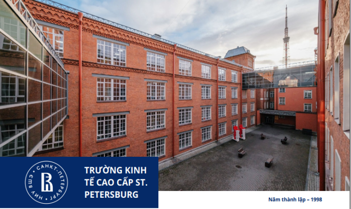 TRƯỜNG KINH TẾ CAO CẤP SAINT PETERSBURG – ĐIỂM ĐẾN HÀNG ĐẦU CHO SINH VIÊN QUỐC TẾ TẠI NGA
