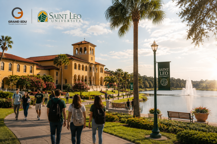 SAINT LEO UNIVERSITY: ĐẠI HỌC HƠN 135 NĂM TUỔI TẠI FLORIDA (MỸ) MỞ RA CƠ HỘI HỌC TẬP VÀ NGHỀ NGHIỆP TOÀN CẦU