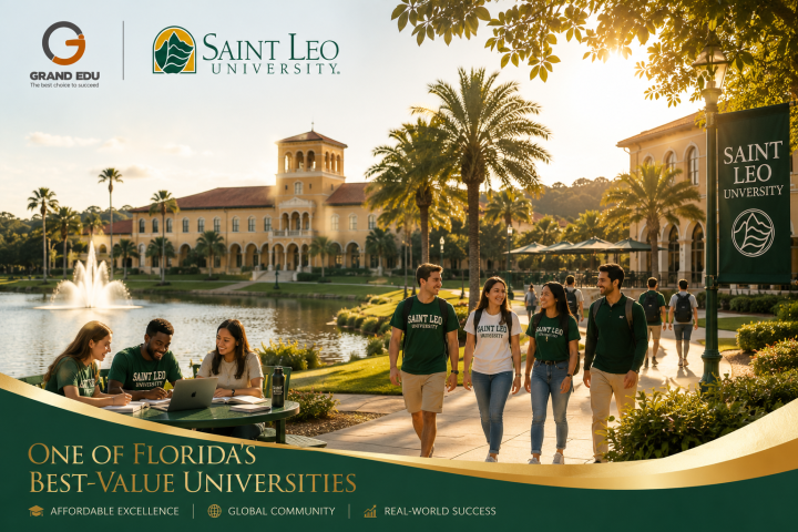 VÌ SAO SAINT LEO UNIVERSITY LÀ MỘT TRONG NHỮNG TRƯỜNG ĐÁNG HỌC NHẤT TẠI FLORIDA, MỸ?
