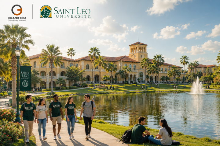 CUỘC SỐNG SINH VIÊN TẠI SAINT LEO UNIVERSITY: CAMPUS AN TOÀN GIỮA TRUNG TÂM FLORIDA, MỸ.