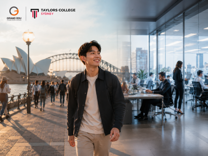 DU HỌC ÚC: LỘ TRÌNH VÀO TOP 1 ĐẠI HỌC ÚC - UNIVERSITY OF SYDNEY DỄ DÀNG HƠN VỚI TAYLORS COLLEGE SYDNEY