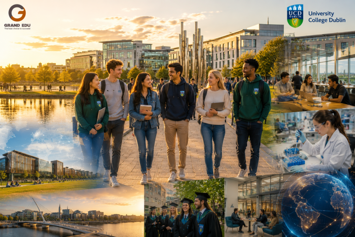 VÌ SAO UNIVERSITY COLLEGE DUBLIN (UCD) LÀ MỘT TRONG NHỮNG ĐẠI HỌC ĐÁNG HỌC NHẤT IRELAND?