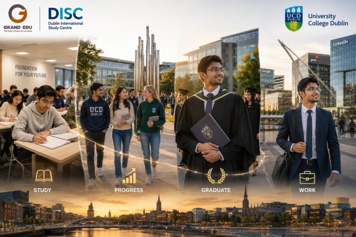 DU HỌC IRELAND TẠI UNIVERSITY COLLEGE DUBLIN: HỌC – CHUYỂN TIẾP – TỐT NGHIỆP – LÀM VIỆC TRONG MỘT LỘ TRÌNH