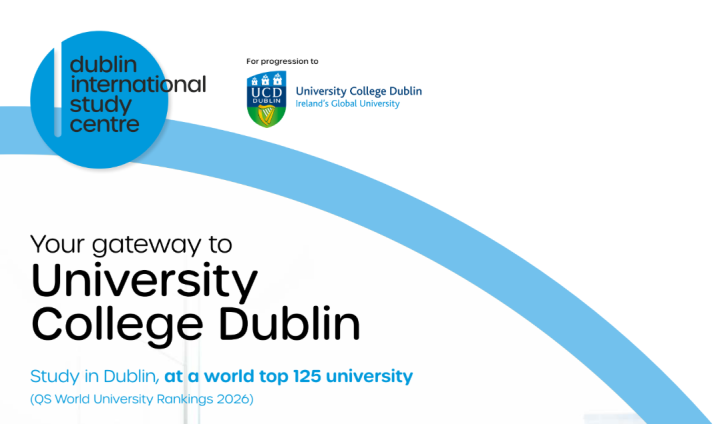 LỘ TRÌNH VÀO UNIVERSITY COLLEGE DUBLIN, IRELAND (TOP 125 THẾ GIỚI) QUA DUBLIN INTERNATIONAL STUDY CENTRE