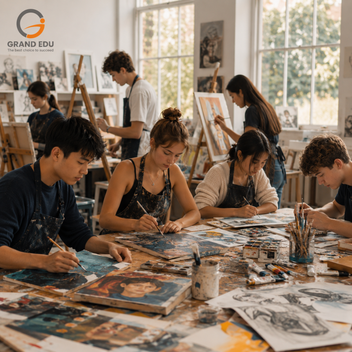 XÂY DỰNG HỒ SƠ NGHỆ THUẬT CHUYÊN NGHIỆP TẠI CSVPA CAMBRIDGE - PREMIUM FINE ART PORTFOLIO SUMMER CAMP UK 2026