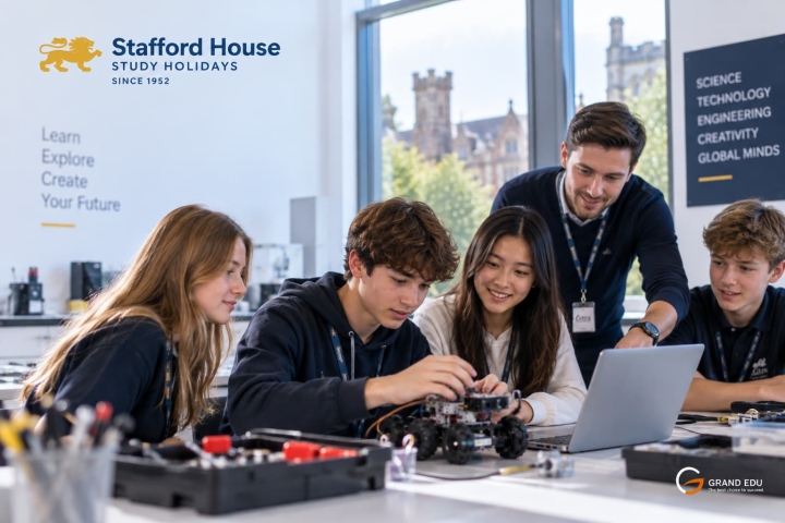 DU HỌC HÈ 2027 KHÔNG CHỈ HỌC TIẾNG ANH: 10 CHƯƠNG TRÌNH ACADEMIC & SPECIALIST ĐÁNG CHÚ Ý TẠI STAFFORD HOUSE (ANH QUỐC)
