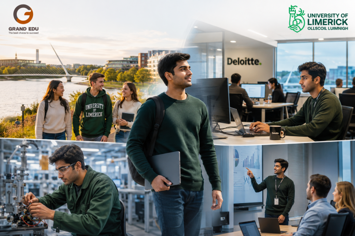 CO-OP 8 THÁNG HƯỞNG LƯƠNG – ĐIỂM KHÁC BIỆT LỚN NHẤT CỦA UNIVERSITY OF LIMERICK