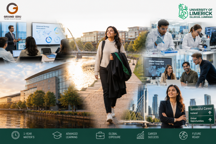 HỌC THẠC SĨ IRELAND TẠI UNIVERSITY OF LIMERICK: CHỈ 1 NĂM ĐỂ MỞ RỘNG CƠ HỘI NGHỀ NGHIỆP QUỐC TẾ