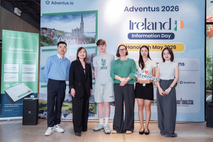 GRAND EDU THAM DỰ “ADVENTUS 2026 IRELAND INFORMATION DAY” – CẬP NHẬT XU HƯỚNG DU HỌC IRELAND MỚI NHẤT CHO HỌC SINH VIỆT NAM