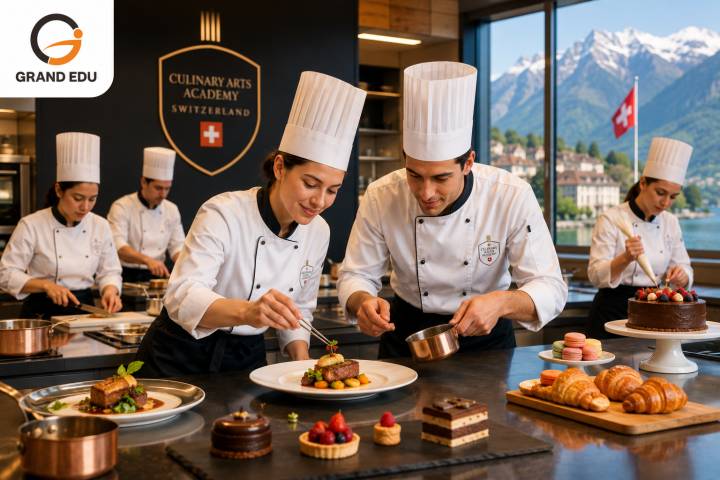 CULINARY ARTS ACADEMY SWITZERLAND NƠI ĐAM MÊ ẨM THỰC TRỞ THÀNH SỰ NGHIỆP TOÀN CẦU