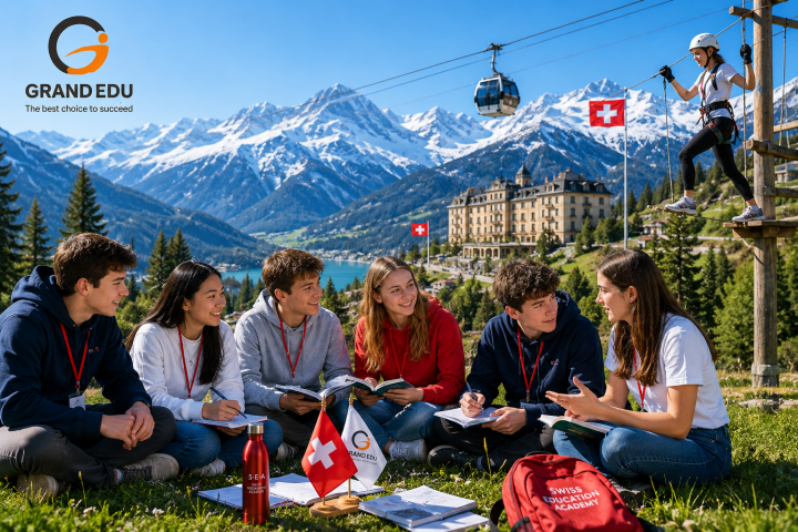 SWISS LANGUAGE CAMP KHÔNG CHỈ DẠY NGÔN NGỮ – MÀ DẠY CÁCH TRẺ MỞ RỘNG THẾ GIỚI