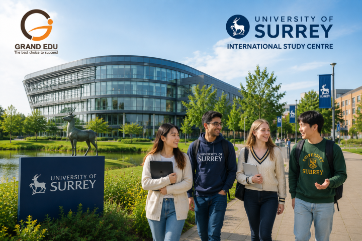 KHÁM PHÁ UNIVERSITY OF SURREY ISC – CHƯƠNG TRÌNH FOUNDATION VÀ PRE-MASTERS TẠI UK