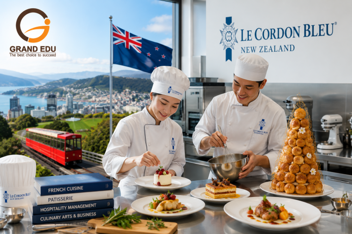 DU HỌC NEW ZEALAND NGÀNH ẨM THỰC – KHÁM PHÁ LE CORDON BLEU NEW ZEALAND VỚI CÁC CHƯƠNG TRÌNH CULINARY & PÂTISSERIE QUỐC TẾ