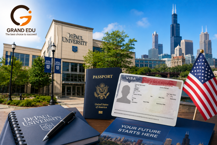 F-1 VISA DEPAUL UNIVERSITY – NHỮNG ĐIỀU SINH VIÊN QUỐC TẾ CẦN BIẾT TRƯỚC KHI DU HỌC MỸ
