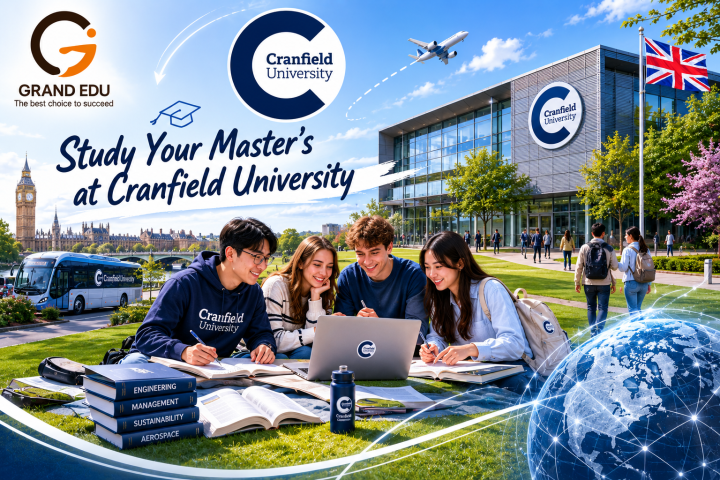 CRANFIELD UNIVERSITY – ĐIỂM ĐẾN LÝ TƯỞNG CHO BẬC THẠC SĨ TẠI ANH QUỐC