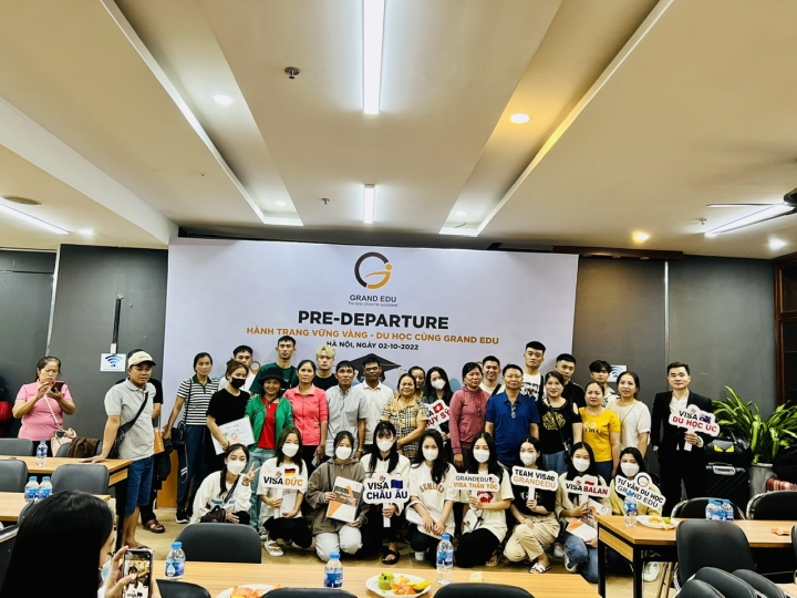 HƯỚNG DẪN BAY (PRE-DEPARTURE) - HÀNH TRANG VỮNG VÀNG, DU HỌC CÙNG GRAND EDU